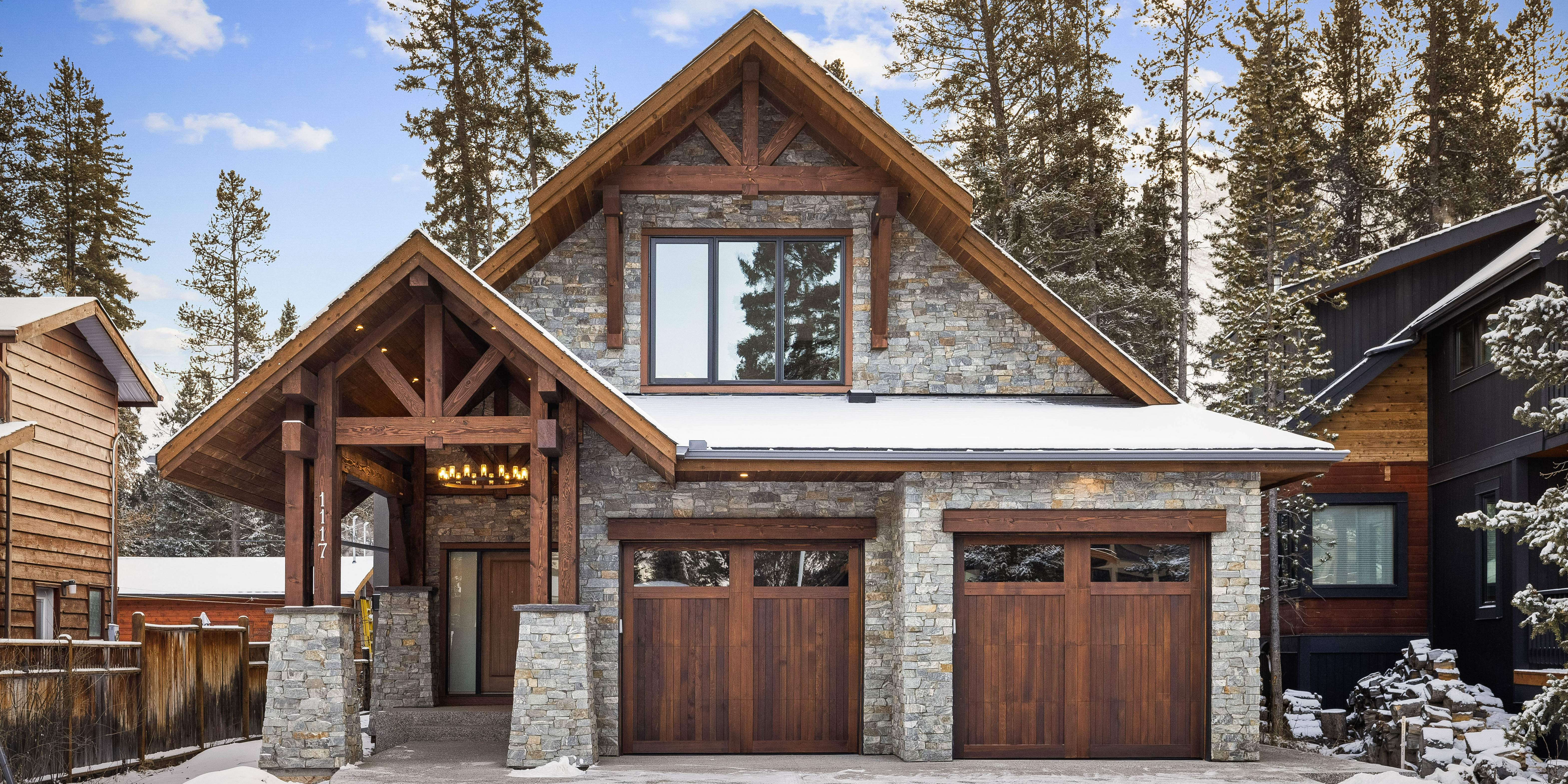 Exterior shot of a home and front yard